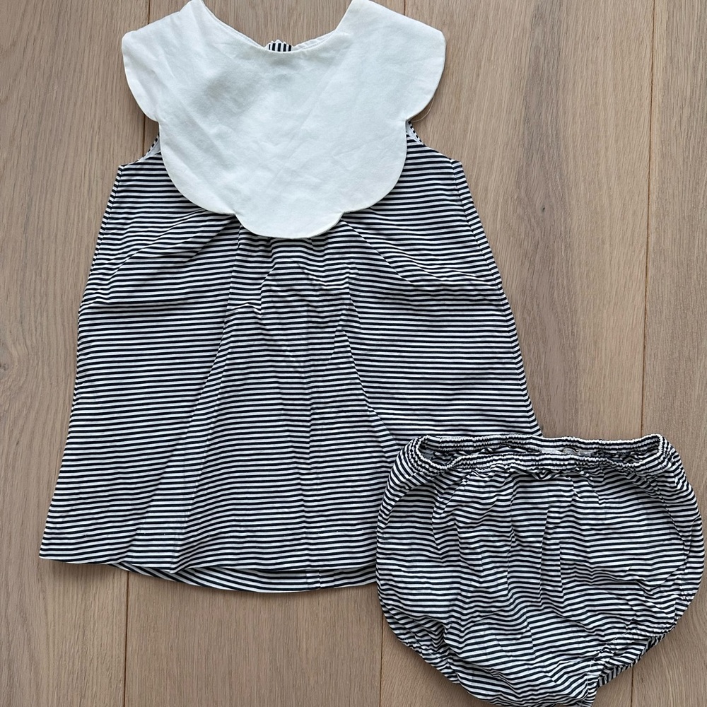 Jacadi striped summer dress